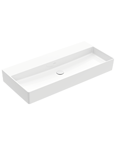 Villeroy und Boch Memento 2.0 Waschtisch 4A221FR1 100x47cm, ohne Hahnloch & Überlauf, Weiß C+