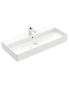 Villeroy und Boch Memento 2.0 Waschtisch 4A221G01 100x47cm, mit Hahnloch und Überlauf, Weiß