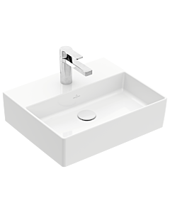 Villeroy & Boch Memento 2.0 lavabo 4A225101 50 x 42 cm, blanc alpin, avec trou pour robinetterie, sans trop-plein