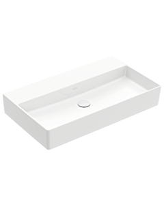 Villeroy und Boch Memento 2.0 Waschtisch 4A228301 80x47cm, ohne Hahnloch & Überlauf, Weiß