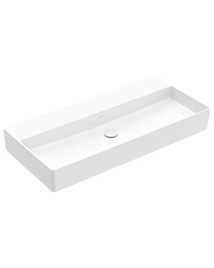 Villeroy und Boch Memento 2.0 Waschtisch 4A22A3R1 100x47cm, ohne Hahnloch & Überlauf, Weiß C+