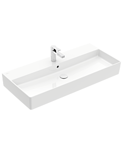 Villeroy und Boch Memento 2.0 Waschtisch 	4A22A501 100x47cm, mit Hahnloch und Überlauf, Weiß