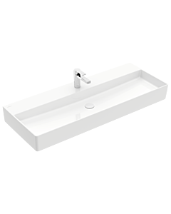 Villeroy & Boch Memento 2.0 Waschtisch 4A22C2R1 120 x 47 cm, weiß alpin C-plus, mit Hahnloch, ohne Überlauf