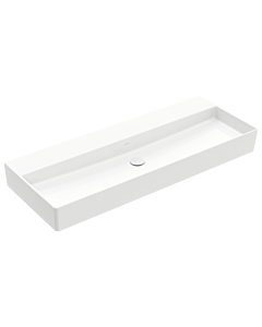 Villeroy und Boch Memento 2.0 Waschtisch 4A22C301 120x47cm, ohne Hahnloch & Überlauf, Weiß