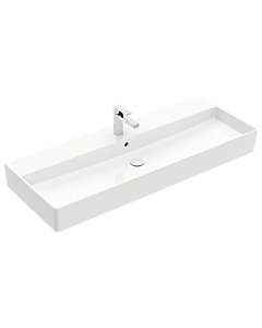 Villeroy und Boch Memento 2.0 Waschtisch 4A22C5R1 120x47cm, mit Hahnloch und Überlauf, Weiß C+