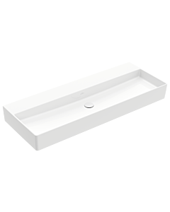 Villeroy und Boch Memento 2.0 Waschtisch 4A22CF01 120x47cm, ohne Hahnloch & Überlauf, Weiß