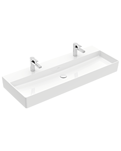 Villeroy & Boch Memento 2.0 Washbasin 4A22CG01 120 x 47 cm, alpine white, with tap hole, without overflow