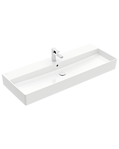 VVilleroy und Boch Memento 2.0 Waschtisch 4A22CL01 120x47cm, mit Hahnloch und Überlauf, Weiß