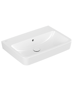 Villeroy und Boch O.novo built-in/countertop washbasin 4A41KJT2 65x46cm, without tap hole, square, with overflow, white AntiBac C-Plus
