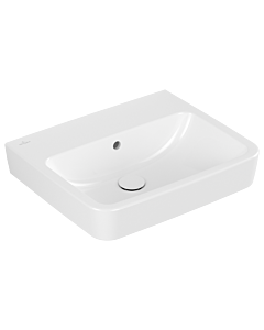 Villeroy und Boch O.novo built-in / countertop washbasin 4A41MLR1 55x46cm, square, without tap hole, with overflow, white C-plus