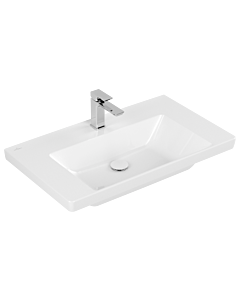 Villeroy und Boch Subway 3. 1930 vasque pour meuble-lavabo 4A708101 80x47cm, avec 2000 / sans trop-plein, blanc