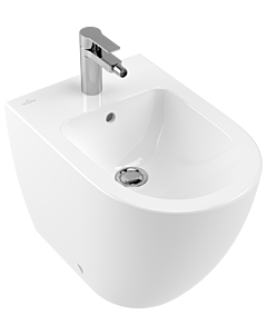 Villeroy & Boch Stand-Bidet Subway 2.0 540100R1 weiß, 1 Hahnloch, Überlauf, CeramicPlus