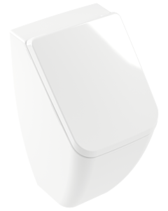 Villeroy und Boch urinoir d&#39;aspiration Venticello 5504R1RW Stone White C-plus, pour couvercle