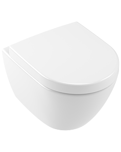 Villeroy&Boch Subway 2.0 Wand WC compact 5606R001 weiß, DirectFlush, spülrandlos, Abgang waagerecht