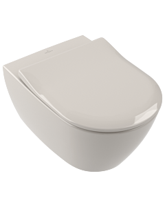 Villeroy & Boch Subway 2.0 WC Sitz 9M78S1R3 pergamon, Slimseat, mit Softclose, Quick Release