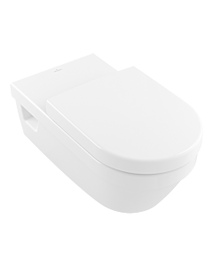 Villeroy und Boch Vicare Universal mural WC pack combiné 56498101 Modèle à fond creux, suspendu, sortie horizontale