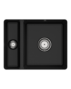 Villeroy und Boch avec garniture de vidage sous plan 675801J0 avec garniture de vidage et fonctionnement manuel, chromite