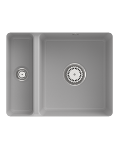 Villeroy und Boch Unterbauspüle 675801SM mit Ablaufgarnitur und Handbetätigung, Steam