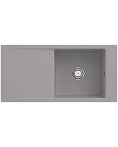 Villeroy und Boch Timeline 60 Flat flush-mounted sink 67901FKD with drain fitting and manual operation, Fossil