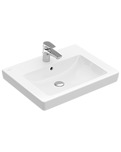 Villeroy & Boch Subway 2.0 Waschtisch 7113F001 60 x 47 cm, weiss, mit Überlauf und Hahnloch