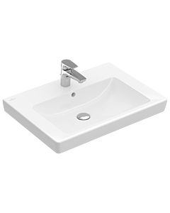 Villeroy & Boch Subway 2.0 Waschtisch 7113FAR1 65 x 47 cm, weiss Ceramicplus, mit Überlauf