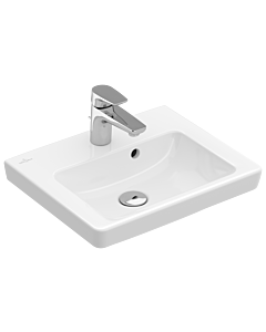 Villeroy & Boch Waschtisch Subway 2.0 73155GR1 50 x 40 cm, weiss Ceramicplus, mit Hahnloch