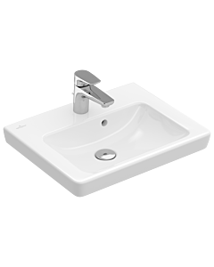 Villeroy & Boch Waschtisch Subway 2.0 7315F001 50 x 40 cm, weiss, mit Hahnloch und Überlauf