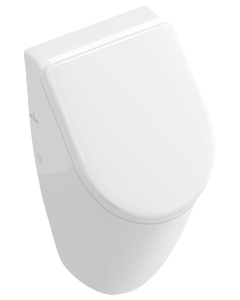 Villeroy & Boch Subway Absaug Urinal 751301R1 weiss, Ceramicplus, Zulauf verdeckt, für Deckel