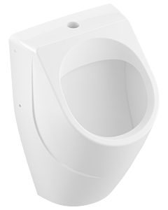 Villeroy und Boch Urinoir d&#39;aspiration O.novo 752300R1 33,5 x 56 x 32 cm, DirectFlush, entrée sur le dessus, blanc C-plus