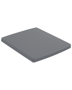 Siège V&amp;B WC MEMENTO 2. 1930 Graphite C-plus, fermeture rapide, fermeture douce, charnières en acier inoxydable