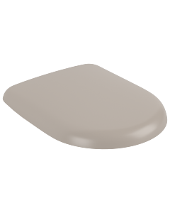 Abattant de toilettes Villeroy &amp; Boch Antao 8M67S1AM avec mécanisme de fermeture ralentie et siège amovible (QuickRelease), couleur amande