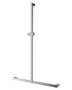 Villeroy und Boch Vicare Desing handrail 92171461 119 x 80 cm, chrome-plated aluminum, T-shape with shower holder