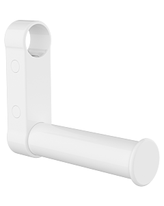 Villeroy und Boch Vicare Funktion Papierrollenhalter 92173068 15 x 11,5 cm, weiß, für Klappgriffe Funktion