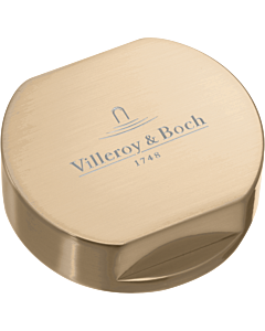 Villeroy und Boch cap 94052503 gold, solid stainless steel, round, for double turning handle