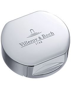 Villeroy und Boch Abdeckkappe 94052661 Messing chrom glänzend, rund, für Einzeldrehgriff