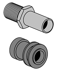 Villeroy & Boch Zuflussverbinder 99330000 für Urinal