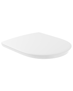 Villeroy und Boch ViCare WC-Sitz 9M676101 Befestigung von unten, Scharniere Edelstahl, weiß