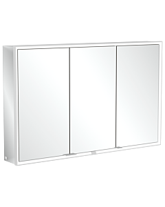 Villeroy und Boch My View Now mirror cabinet A4571200 120 x 75 x 16.8 cm, LED lighting, 3 doors, on / off switch