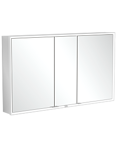 Villeroy und Boch My View Now built-in mirror cabinet A4561300 130 x 75 x 16.8 cm, LED lighting, 3 doors, with sensor switch