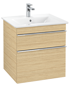 Villeroy und Boch Venticello A92301VJ 55,3 x 59 x 50,2 cm, poignée chrome, chêne nordique