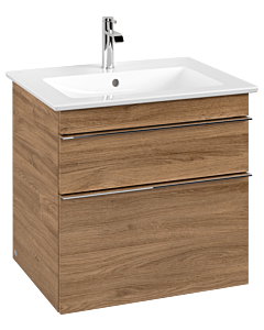 Villeroy und Boch Venticello vanity unit A92401RH 60.3x59x50.2cm, handle chrome, Kansas Oak