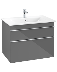 Villeroy & Boch Venticello Waschtischunterschrank A92501FP, 75,3x59x50,2 cm, Glossy Grey