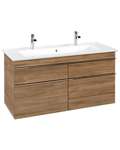 Villeroy und Boch Venticello vanity unit A92901RH 115.3x59x50.2cm, chrome handle, Kansas Oak