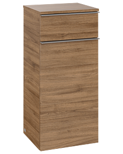Villeroy und Boch Venticello Seitenschrank A95001RH 40,4x86,6x37,2cm, links, Griff Chrom, Kansas Oak