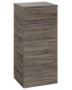 Villeroy und Boch Venticello Seitenschrank A95001RK 40,4x86,6x37,2cm, links, Griff Chrom, Stone Oak