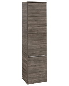 Villeroy und Boch Venticello cabinet A95111RK 40.4x154.6x37.2cm, right, handle chrome, stone oak