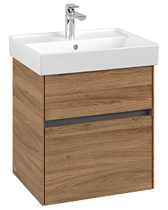 Villeroy und Boch Collaro vanity unit C00700RH 51x54.6x41.4cm, Kansas Oak