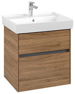 Villeroy und Boch Collaro Waschtischunterschrank C00800RH 55,4x54,6x44,4cm, Kansas Oak