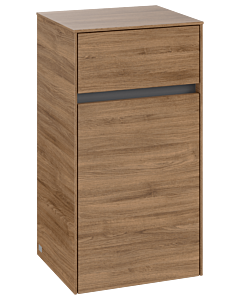Villeroy und Boch Collaro Seitenschrank C03201RH 40,4x74,8x34,9cm, Anschlag rechts, Kansas Oak