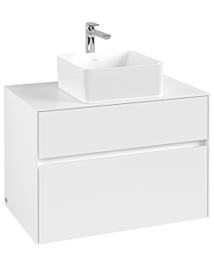 Villeroy und Boch Collaro vanity unit C03700MS 80 x 54.8 x 50 cm, White Matt